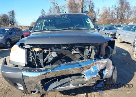 2011 Nissan Titan Sv из США, поврежденный, VIN 1N6BA0EC3BN313572